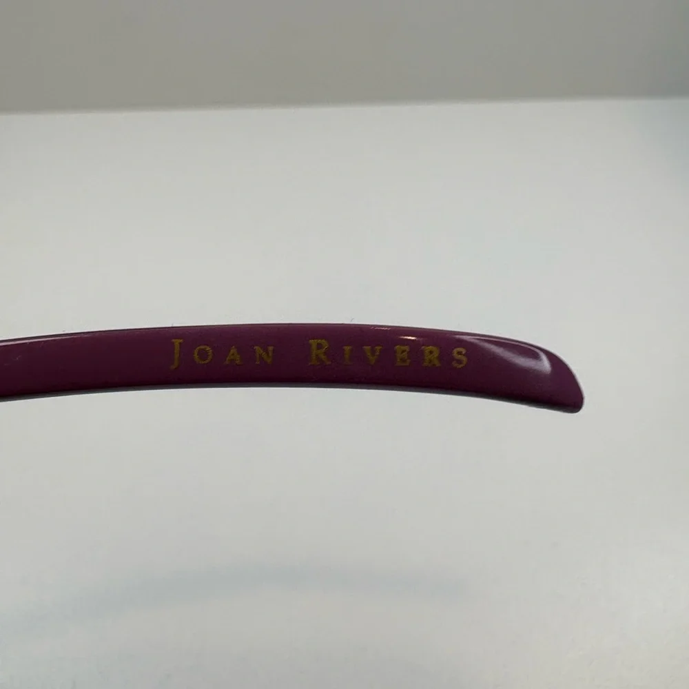 Vintage Joan Rivers 2.5 Reading Glasses Black and‎ Purple Vintage Glasses
